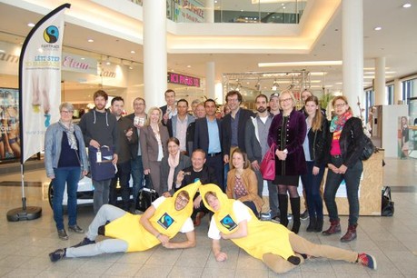 Fairtrade Lëtzebuerg lance sa campagne nationale de sensibilisation «Lëtz’ Step to Fairtrade». (Photo: Fairtrade Lëtzebuerg)