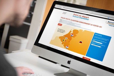 Le portail Point de départ travail frontalier centralise les informations des gouvernements du Benelux pour faciliter les déplacements des travailleurs frontaliers. (Photo: Capture d'écran / Maison Moderne)