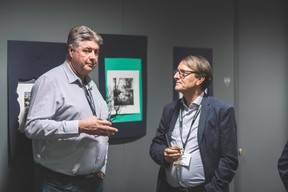 Eric Thilmant (Polygone) et Claude Lange (Victor Buck Services) ((Photo: Arthur Ranzy))