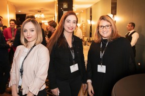 Emily Zwart (Berlitz), Fernanda Melo (Paladium) et Julia Berdugo (Tertia Office Solutions) ((Photo: Jan Hanrion / Maison Moderne))