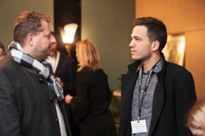 Christophe Piette (Bureau Moderne) et Christopher Wery (Charles Kieffer Group) ((Photo: Jan Hanrion / Maison Moderne))