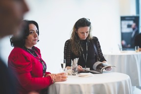 Cristina Mocka (Banque de Luxembourg) à droite ((Photo: Arthur Ranzy))