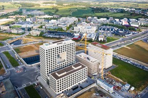 Vue extérieure du D.Square. ((Photo: Nader Ghavami))