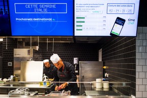 Une application permet aux employés de voter pour leur menu. (NADER GHAVAMI)