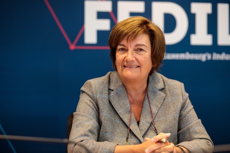Michèle Detaille, patronne du groupe Alipa et présidente de la Fedil, s’inquiète de voir des entreprises jugées «non essentielles» contraintes de s’arrêter. (Photo: Matic Zorman/archives Paperjam)