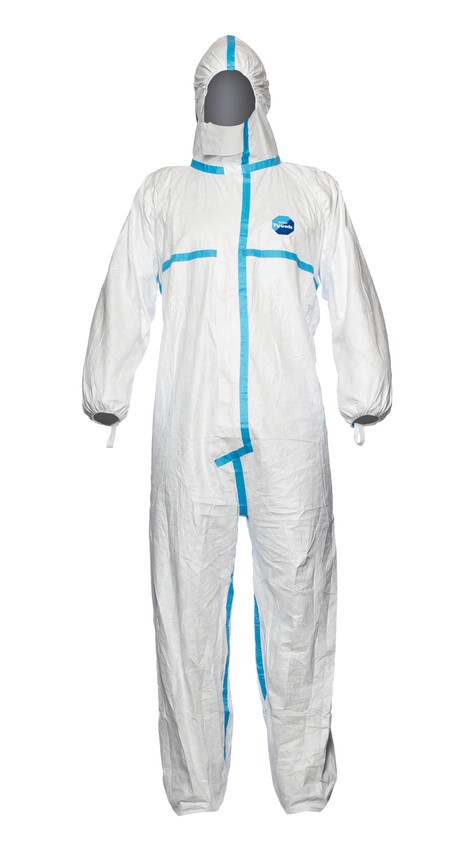 Du P ont de Nemours fabrique les combinaisons en Tyvek grâce auxquelles le personnel soignant se protège du coronavirus. (Photo: Dupont de Nermours)