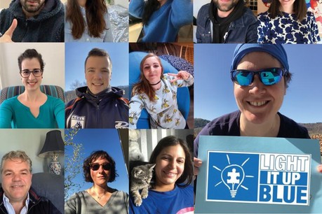 L’équipe de Quintet a aussi partagé ses moments de travail à domicile via Linkedin. (Photo: PwC / LinkedIn)