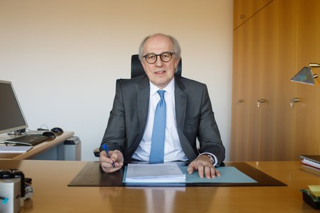 Fernand Lepage: «Tous les 10 ans, l’Inspection générale de la sécurité sociale publie un rapport actuariel dans lequel elle calcule la prime de répartition pure. Le jour où elle dépassera les 24% de cotisation, il faudra prendre des décisions politiques.» (Photo: Matic Zorman)