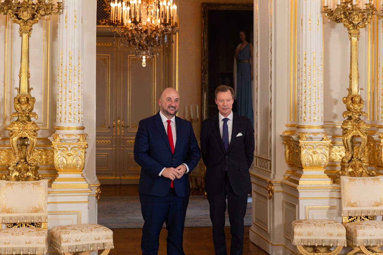 Le Grand-Duc a donné sa «démission honorable» à Étienne Schneider. (Photo: Romain Gamba/Maison Moderne)