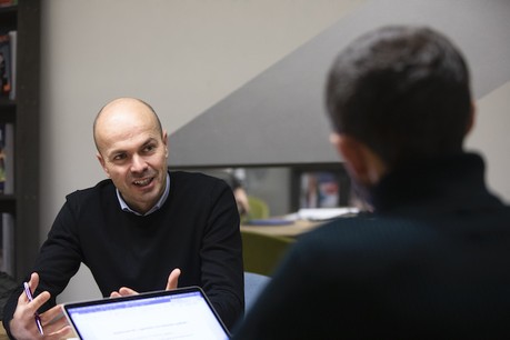 Tanguy Deschamps, dirigeant de People First (Crédit: Jan Hanrion - MM)