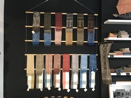 En coton, en soie ou en soie et coton, différentes qualités de tissu sont disponibles. ((Photo: Paperjam))