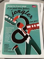 La brochure prochainement distribuée aux frontaliers français prend le parti de l’humour. ((Photo: Paperjam))