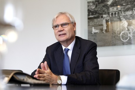 Romain Bausch, de retour à la présidence du CNFP depuis mars dernier, ne cesse d’interpeller le gouvernement à propos de la soutenabilité des finances publiques. (Photo: Olivier Minaire)