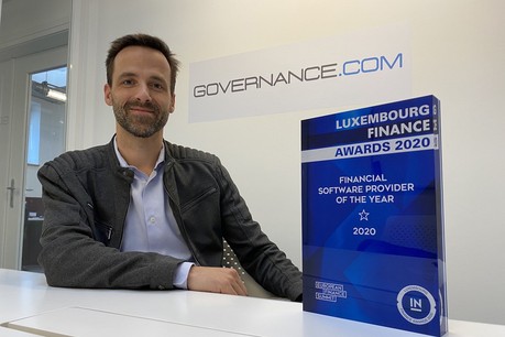 Après la levée de fonds et un nouveau prix, Bert Boerman et Governance veulent se développer d’abord sur le marché luxembourgeois. (Photo: Paperjam)