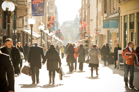La Grand-Rue pointe à la 26 e place mondiale en termes de loyers sous l’effet de l’ouverture du centre commercial Cloche d’Or en juin. (Photo: David Laurent/Wide/archives)