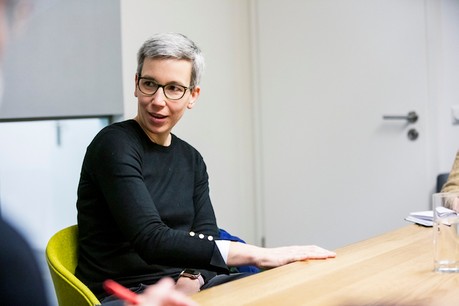 La ministre de la Justice compte ramener les représentants des pouvoirs législatif et judiciaire à des relations plus calmes. (Photo: Jan Hanrion/Archives Maison Moderne)
