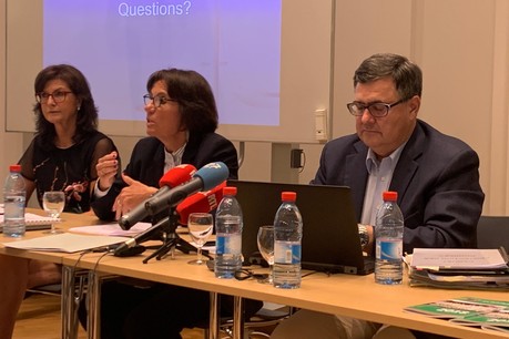 Martine Solovieff et Jeannot Nies précisent que les banques de données judiciaires ont une base légale avérée depuis 1979, hormis trois années au début des années 1990. (Photo: Paperjam)