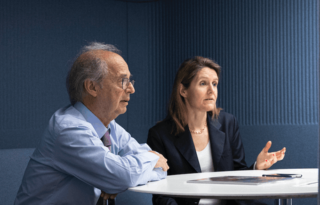 Anton Brender et Florence Pisani se montrent sereins à l’aube de l’année 2020. (Photo: Jan Hanrion/Maison Moderne/archives)