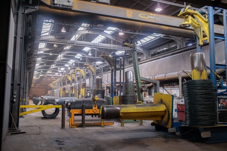 Chez ArcelorMittal, les équipes pratiquent le télétravail par roulement pour éviter toute contamination. (Photo: Matic Zorman/Paperjam)