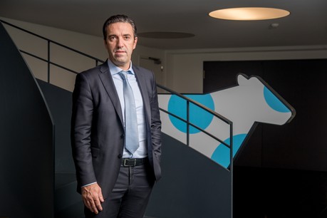 Le directeur de Luxlait, Gilles Gérard, se félicite de ce nouvel investissement au sein de la coopérative laitière. (Photo: Nader Ghavami/archives)