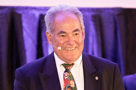 Norbert Friob lors du Club Talk organisé en son honneur par le Paperjam Club le 26 avril 2019. (Photo: Jan Hanrion/Maison Moderne/Archives)