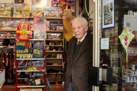 Pierre Simonis sera le dernier héritier de la Maison Lassner, après l’ouverture du tout premier magasin en 1860. En liquidation depuis le début du mois de janvier, la boutique fermera fin mars. (Photo: Matic Zorman)