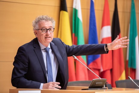 Pierre Gramegna, ministre des Finances, a déposé à la Chambre son budget 2019 le 5 mars. (Photo: Edouard Olszewski/Archives)
