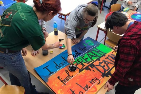 À l’appel de l’élève suédoise Greta Thunberg et du mouvement international «Global Strike For Future», des manifestations de jeunes sont prévues à travers le monde ce vendredi. Notamment au Luxembourg. (Photo: Élise Darras)