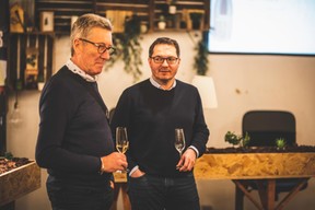 Didier T'Kint (BFED) et François Henryon (CRH-Lux) ((Photo: Arthur Ranzy))