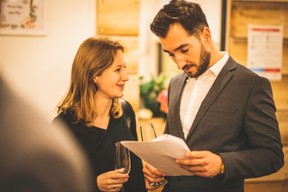 Ysaline Chenal et Florian Nicolas (Pictet & Cie) ((Photo: Arthur Ranzy))