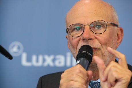 Adrien Ney, CEO de Luxair, estime avoir la trésorerie suffisante pour affronter la crise du Covid-19. (Photo: Matic Zorman/archives Paper/archives Paperjam)