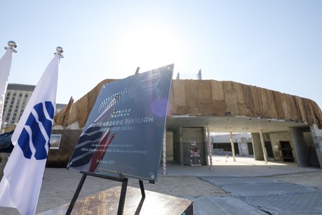 La construction du pavillon luxembourgeois pourrait être ralentie dans les semaines à venir. (Photo: SIP/Jean-Christophe Verhaegen/Archives)