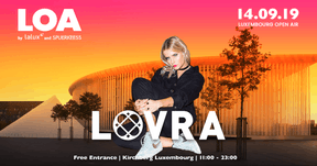 Lovra sera une des invités étrangers du Luxembourg Open Air. ( (Affiche: Luxembourg Open Air))
