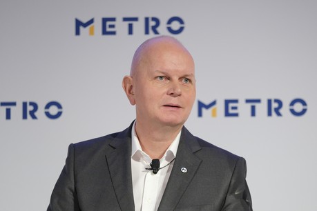 Le CEO de Metro, maison mère de Real, Olaf Koch, a indiqué espérer 300 millions d’euros de la vente de Real à la société luxembourgeoise d’investissement SCP Group. (Photo: Metro)