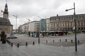 Le service des bus de la Ville de Luxembourg a été adapté au minimum en raison des consignes et pour éviter les rassemblements de personnes en milieu confiné. ((Photo: Matic Zorman))
