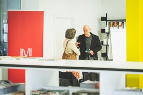 Cécile Schauer (Aimer travailler) et Lotfi Ben Lagha (Tailored Strategy Consultant) ((Photo: Arthur Ranzy))