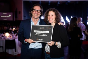 Dominique Gouviaux (Maison Moderne) et Emilie Venezia (Tango) ((Photo: Patricia Pitsch/Maison Moderne))