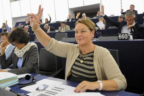 «Quels que soient les résultats des sondages actuels (…), c’est à d’autres d’assumer à titre principal la responsabilité de répondre aux attentes des Messines et des Messins», a expliqué Nathalie Griesbeck. (Photo: Archives / Compte Flickr Nathalie Griesbeck)
