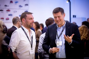 Cédric Galmiche et Bogdan Banice (Banice Architectes) ((Photo: Jan Hanrion/Maison Moderne))