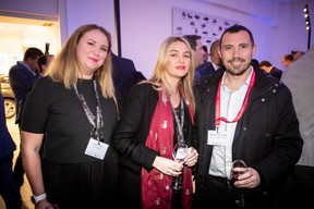 Larissa Thomma (Enjoy Immobilière), Stéphanie Bourhis (Sophrology) et Mikaël Spezzacatena (Maison Moderne) ((Photo: Jan Hanrion/Maison Moderne))