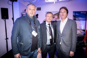 Pietro Marchione (Groupe Marchione), Patrice Silverio (Eurogroup Consulting) et Laurent Goffin (Maison Moderne) ((Photo: Jan Hanrion/Maison Moderne))