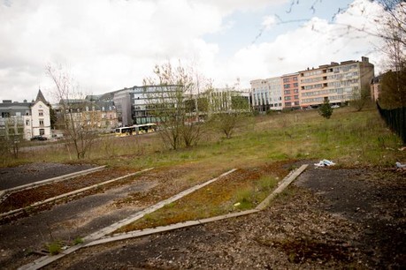 Le site de l'entrée Ouest de la capitale présente un visage tristement vide depuis des années. (Photo: Christophe Olinger)