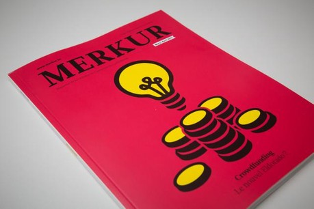 L'édition de mars/avril de Merkur est disponible, avec un dossier dédié au crowdfunding. (Photos: Maison Moderne Studio)
