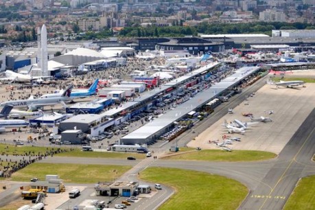 La visite du 50e Salon international de l'aéronautique et de l'espace au Bourget sera un des moments forts de cette mission. (Photo : Verrier_Sunlight Image)