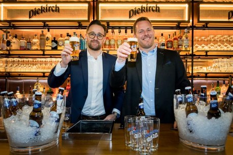 Arnold Blondeel et Marc Böttner: «Le lien entre bière et alcool n’est plus aussi systématique.» (Photo: Nader Ghavami)