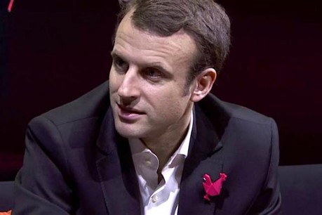 Emmanuel Macron (ici en avril 2016) fut, entre août 2014 et août 2016, le plus jeune ministre de l’Économie qu’ait connu la France. (Photo: Le Web / YouTube)