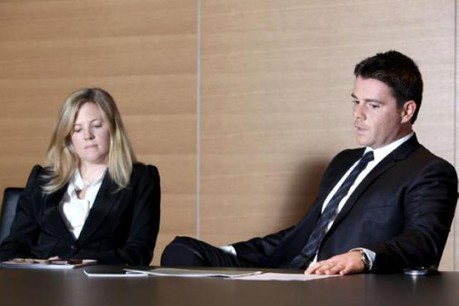 Venetia Lean, fille de David Rowland, et Jean-François Willems, respectivement COO et CEO de Banque Havilland. (Photo : Luc Deflorenne)