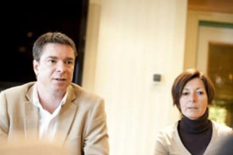 Max Weber and Geraldine Müller (Sources Rosport) (Photo: David Laurent/Wide)