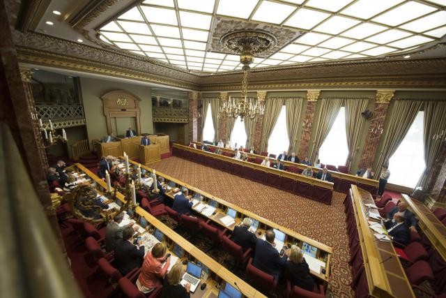 Le CSV fera des propositions concrètes autour de la blockchain sur son programme électoral, selon Laurent Mosar. (Photo: Maison moderne / archives)