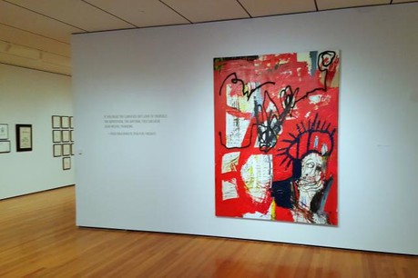 «Untitled», l'une des œuvres de l'artiste contemporain Jean-Michel Basquiat, exposée au Cleveland Museum of Art. (Photo: Licence CC)